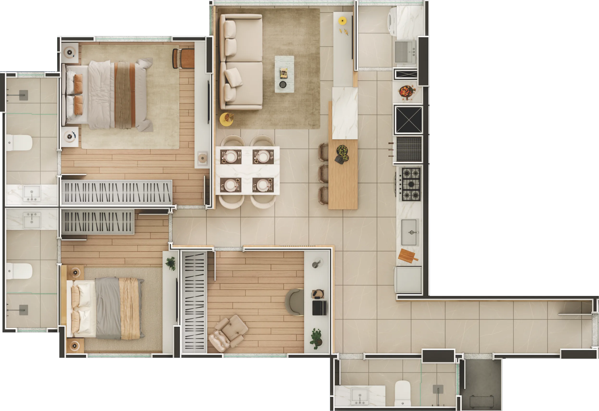 Sky 1 — Planta