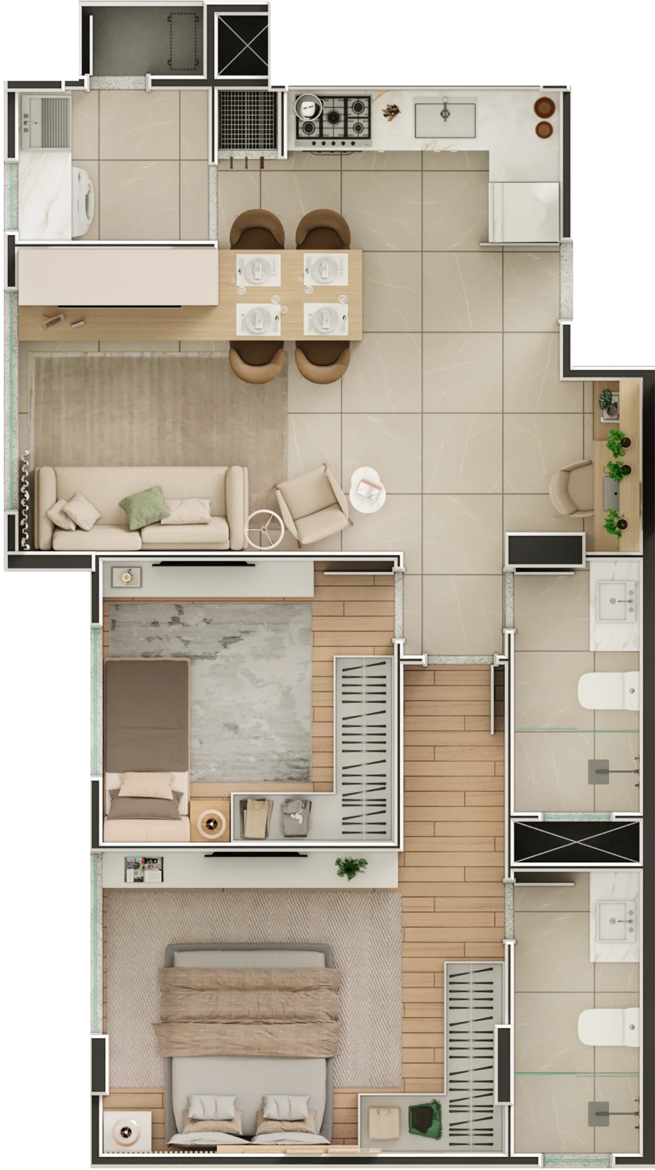 Sky 5 — Planta