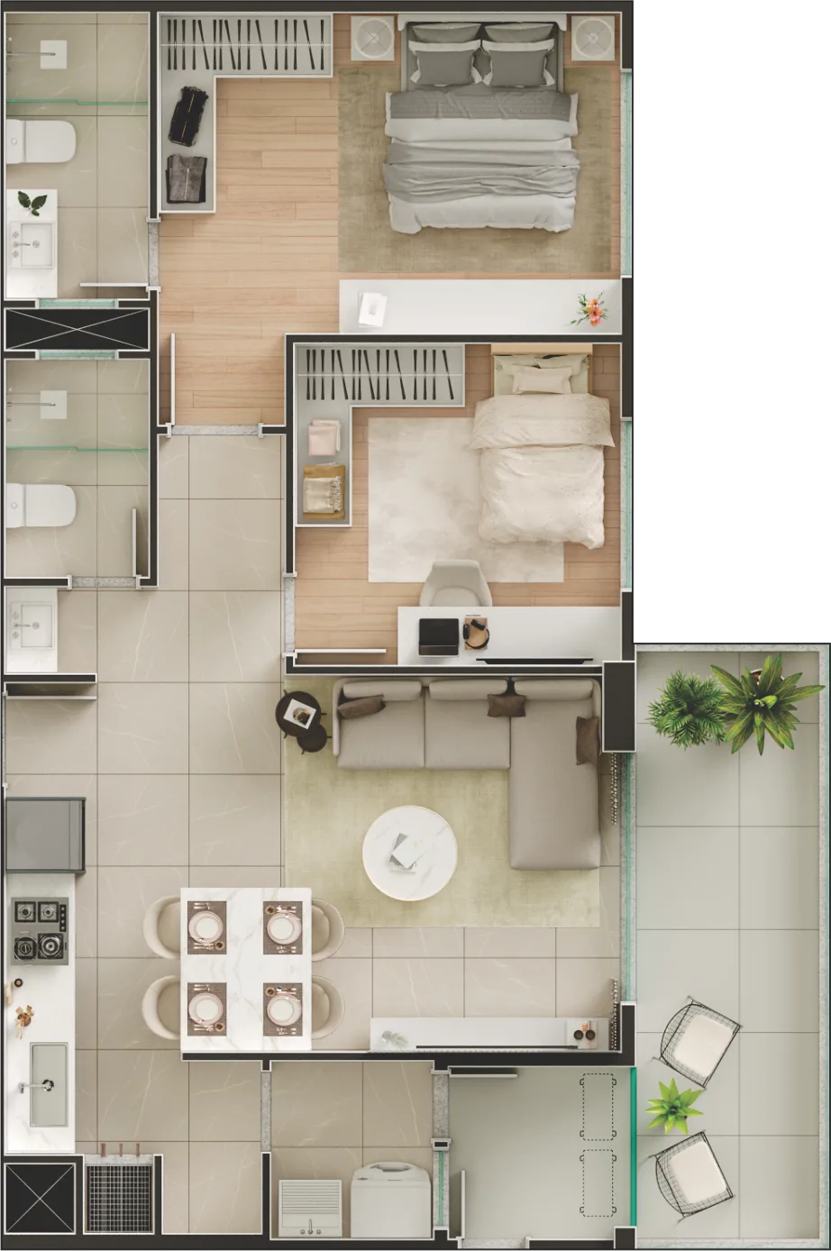 Sky 603 — Planta