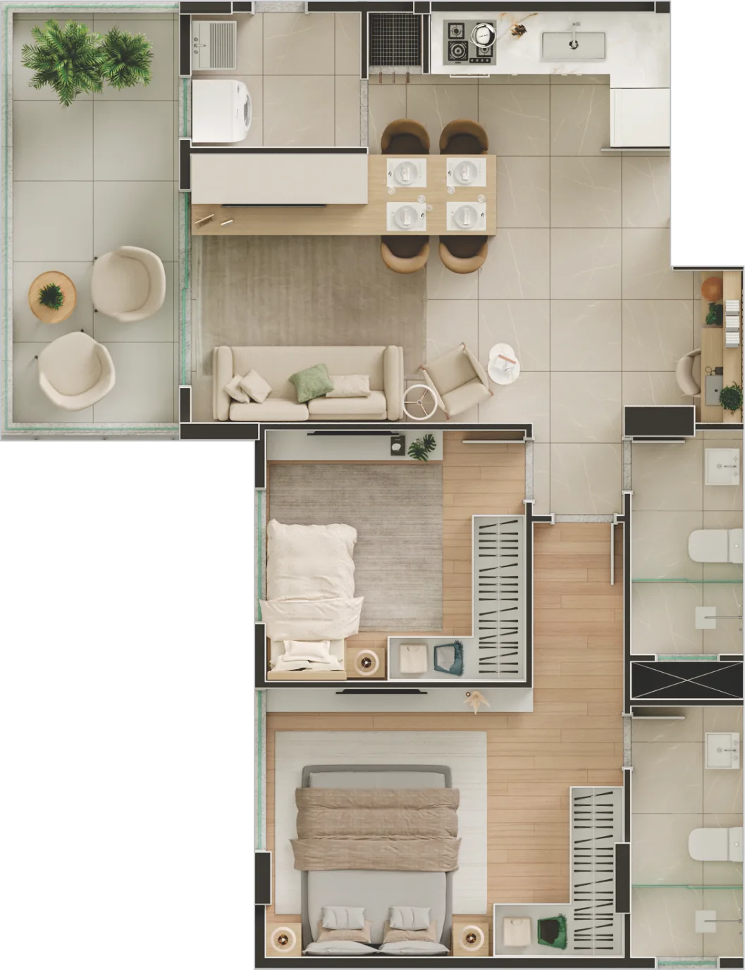 Sky 605 — Planta